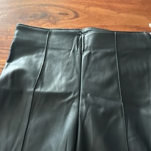 Zara faux leather legging